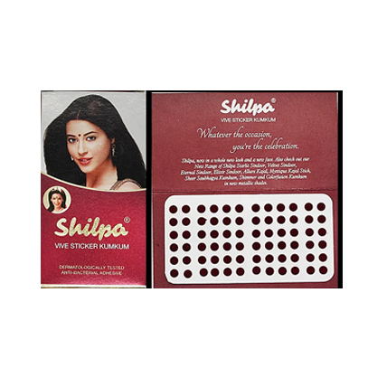 Angel Bindi Shilpa Deep Red 7